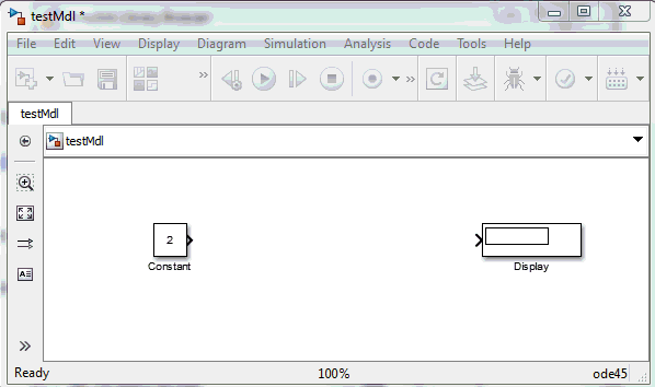 Simple System Object used in Simulink