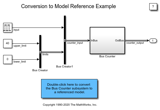 Convert Subsystem to Referenced Model