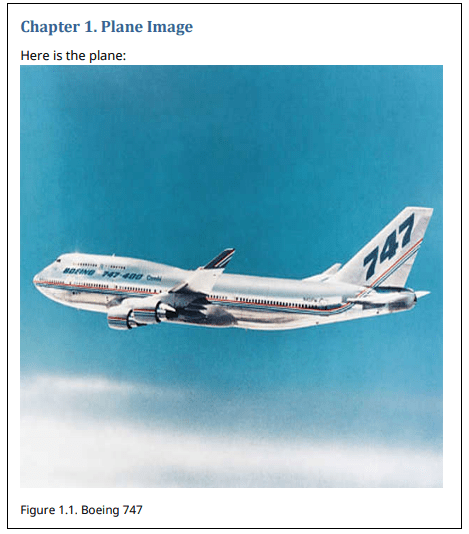 一架波音747