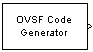 OVSF代码生成器块