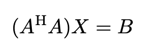 Determine Fixed-Point Types for Complex Q-less QR Matrix Solve A'AX=B