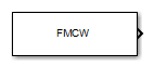 FMCW波形块