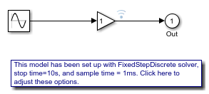 Apply Simulink Real-Time Model Template to Create Real-Time Application