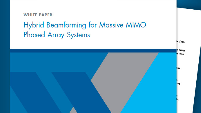 混合Beamforming for Massive MIMO Phased Array Systems