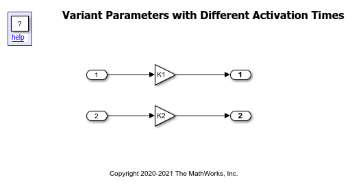 バリアントパラメーターのアクティブな値とアクティベーションのタイミングの変更