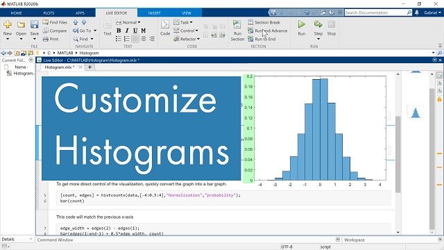 Learn how to leverage simple MATLAB functions to customize the appearance of a histogram.
