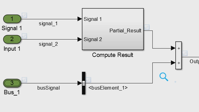 将多组输入信号连接到您的Simulink模型以进行交互式或批量仿真。金宝app